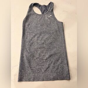 Gymshark Blue Grey Athletic Tank Top